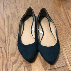Black slip on dress shoes